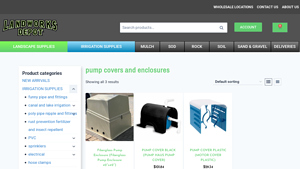 Landworks Depot - Pump Covers & Irrigation Supplies