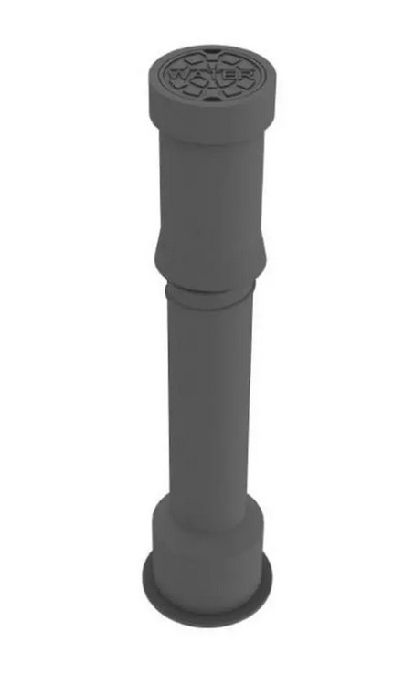 A stock image illustrating large cast iron irrigation main valve concepts