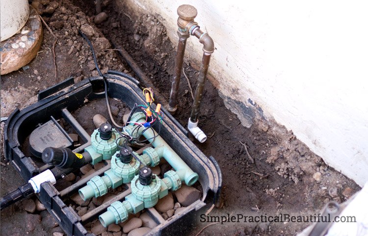 A stock image illustrating locating irrigation valves concepts