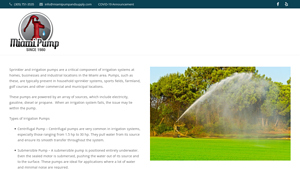 Miami Pump and Supply - Irrigation Pump Repair