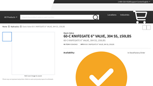 Motion - Davis Valve 60-C KNIFEGATE 6 VALVE