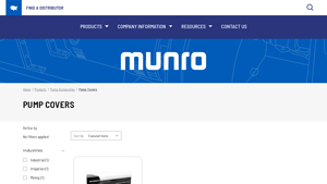 Munro Pump - Outdoor Motor Covers