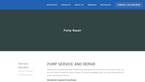 Munro Supply - Pump Repair & Service