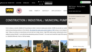 MWI - Water Pump Rentals