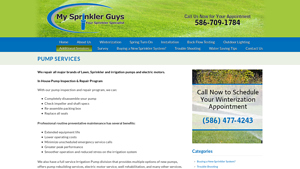 My Sprinkler Guys - Pump Repair Services