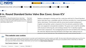 NORMA Group - 6 in. Round Standard Series Valve Box Cover