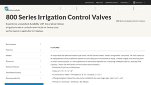 Nelson Irrigation - 800 Series Control Valves