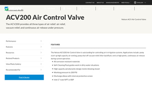 Nelson Irrigation - ACV200 Air Control Valve