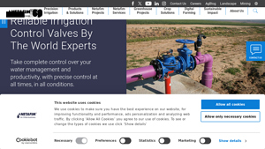 Netafim - Precision Valves for Drip Irrigation