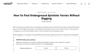 NOYAFA - NF-826 Underground Wire Cable Locator