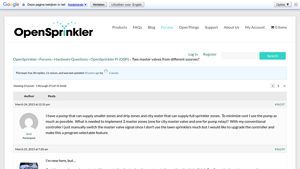 OpenSprinkler - OSPi