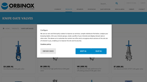 Orbinox - Knife Gate Valves