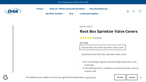 Orbit - Rock Box Sprinkler Valve Covers