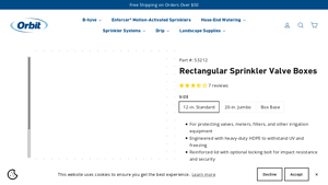 Orbit - Rectangular Sprinkler Valve Boxes