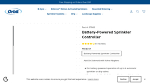 Orbit - Battery-Powered Sprinkler Controller