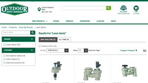 Lawn Genie - L7034 Anti-Siphon Valve