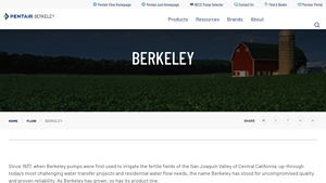 Berkeley - Irrigation and Residential Pumps