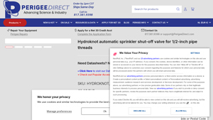 Perigee Direct - Hydroknot Automatic Sprinkler Shut-Off Valve