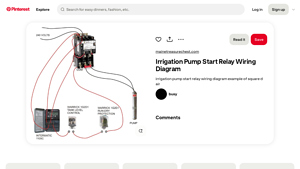 Pinterest - Irrigation Pump Start Relay Wiring