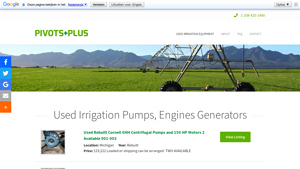 Pivots Plus - Used Rebuilt Pumps