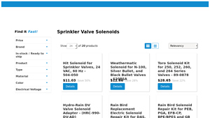 PlumbersStock - Sprinkler Valve Solenoids