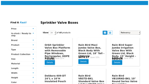 PlumbersStock - Sprinkler Valve Boxes