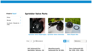 Orbit - Sprinkler Valve Parts