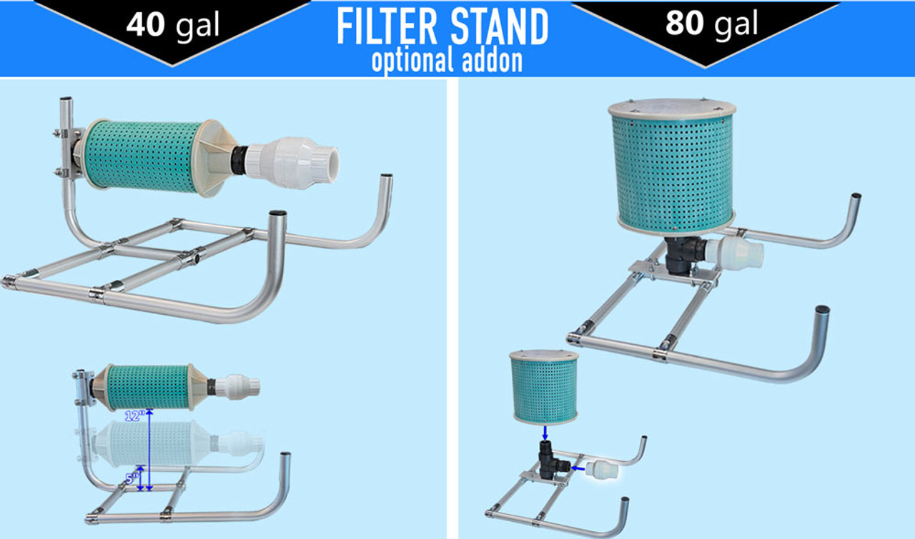 A stock image illustrating pond irrigation pump filter concepts