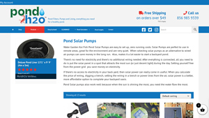 PondH2O - Solar Pumps