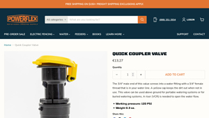PowerFlex - Quick Coupler Valve