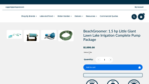 Little Giant - 1.5 hp Lawn Lake Irrigation Pump