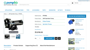 Flotec - 2HP Sprinkler Pump