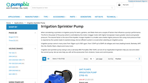 PumpBiz - Irrigation Pumps
