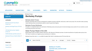 PumpBiz - Centrifugal Water Pump B54652