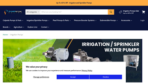 Pump Stop Online - Water Pressure Booster Pump 15 GPM