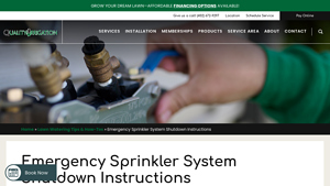 Quality Irrigation - Sprinkler System Solutions