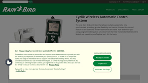 Rain Bird - Cyclik Wireless Control System