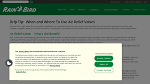 Rain Bird - Air Relief Valves