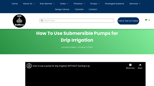 Rain Brothers - Submersible Pumps for Drip Irrigation