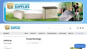 Rain Harvesting Supplies - Camouflage Pump Cover