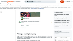 Reddit - Water Pumping Guide