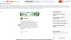 Water Source - Pump Specifications