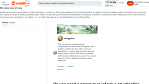 IrrigationPro - Pressure Relief Valve