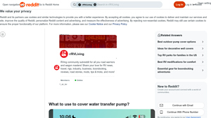 Reddit - Creative Modifications for Pump Covers