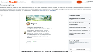 Champion Irrigation Products - CL-075 & AA-075 Actuators