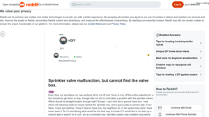 Reddit - Sprinkler System Essentials