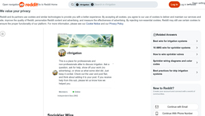 Hunter - 18 AWG Sprinkler Wire Options