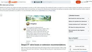 NDS - Valve Boxes and Extensions