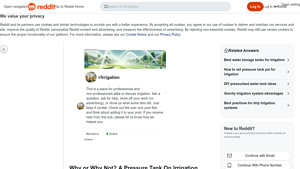 Reddit - Understanding Pressure Tanks