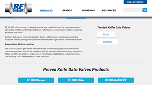 RFValves - Knife Gate Valves